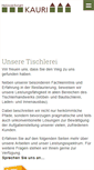 Mobile Screenshot of holzwerkstatt-kauri.de